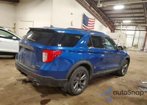 2021 Ford Explorer Xlt from USA, damaged, VIN 1FMSK8DH2MGA29610